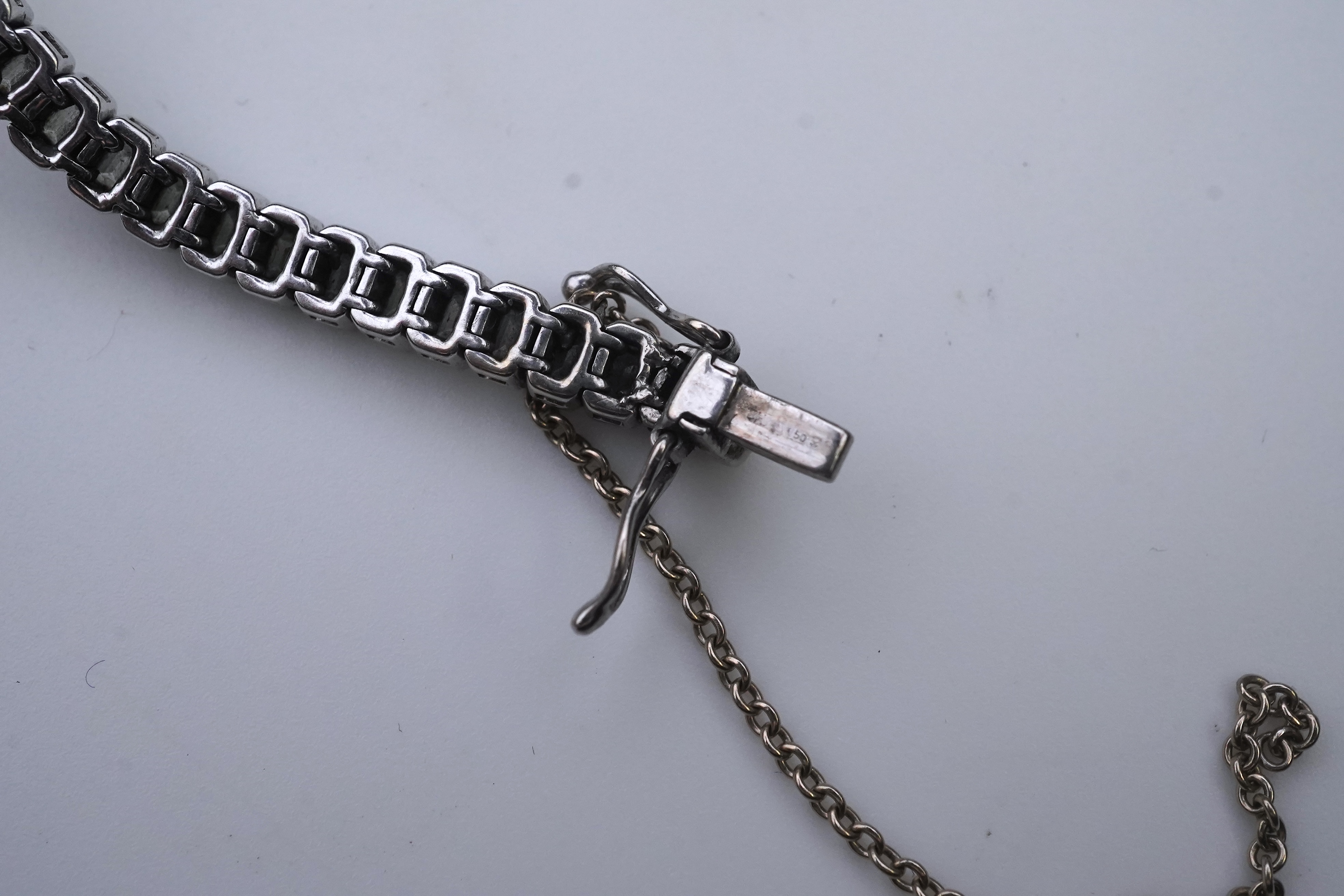 A diamond bracelet